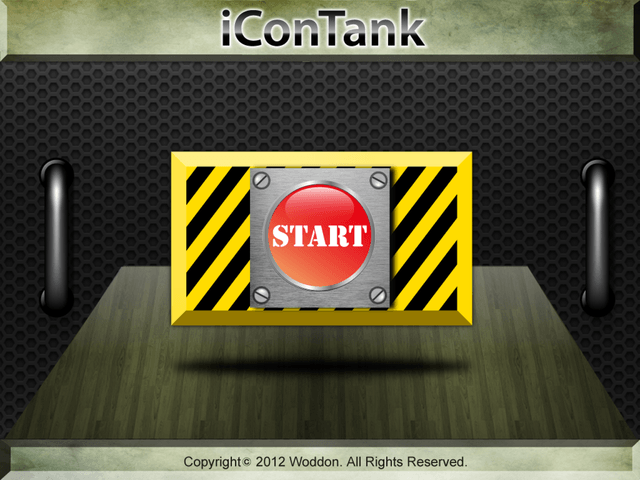 iConTank Startbildschirm