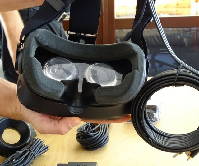 HTC Vive Innenansicht