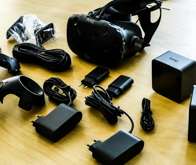 HTC Vive ausgepackt