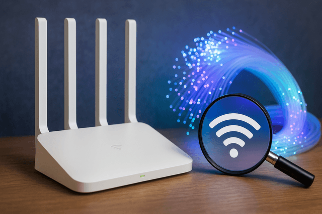 Die besten WLAN-Router fr Glasfaseranschlsse - Test 2025